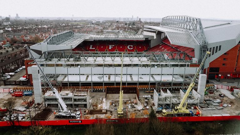 A significant milestone has been reached on the Anfield Road