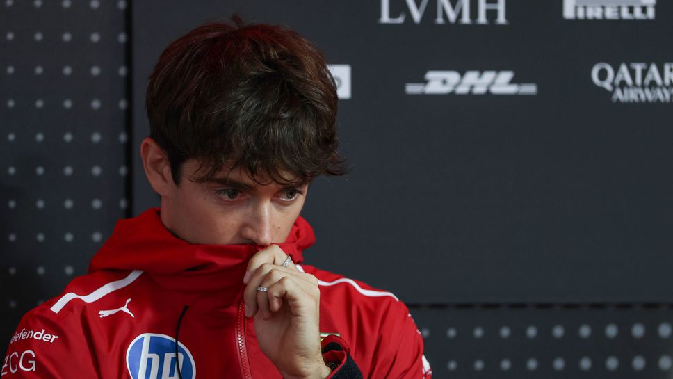 Пилотът на Ферари Шарл Леклер коментира новото задно окачване на