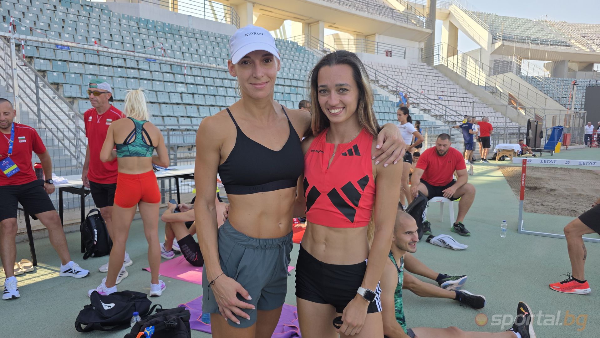 Българските атлети направиха официална тренировка преди Балканиадата във Волос