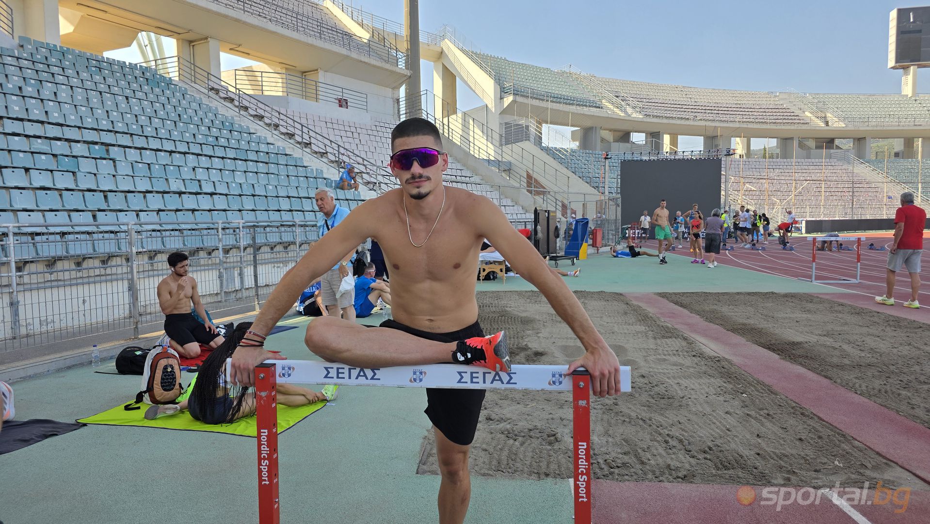 Българските атлети направиха официална тренировка преди Балканиадата във Волос