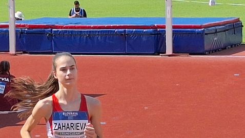 Натали Захариева се класира за финала на скок височина в Скопие