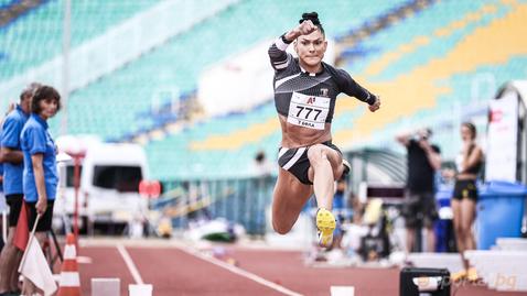 Габриела Петрова се пребори за деветата си титла на троен скок