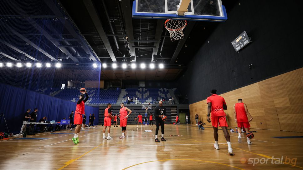 Тренировка на Апоел Тел Авив