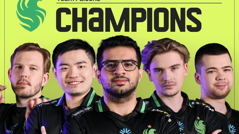 Falcons взе короната в Dota 2 от Spirit и триумфира във FISSURE Universe