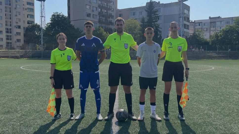 Георги Георгиев с хеттрик при убедителна победа на Левски U15