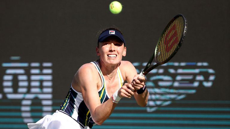 Рускинята Екатерина Александрова стигна до успех във финала на тенис