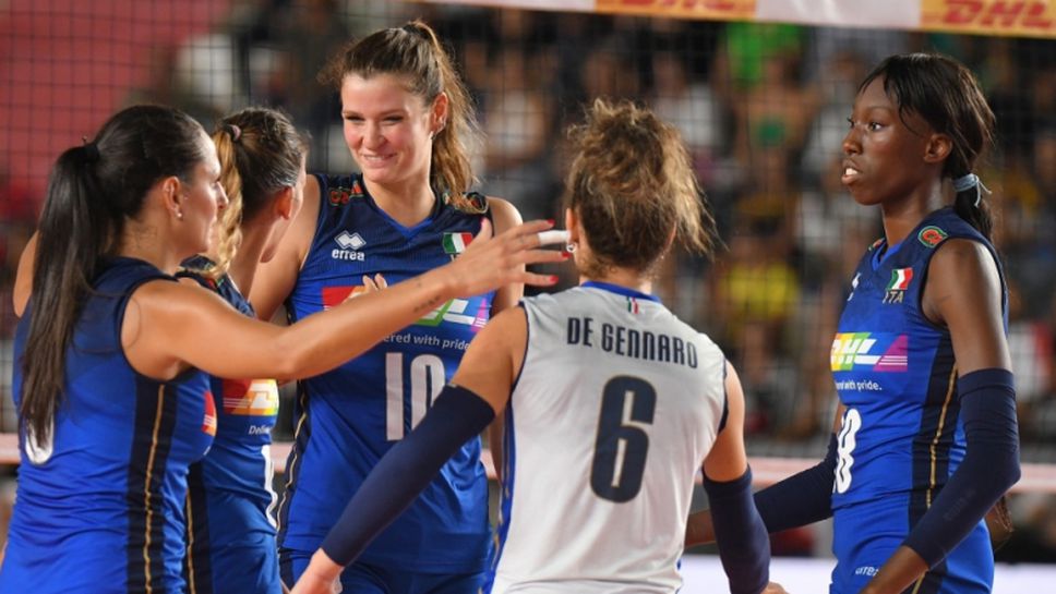 Европейските шампионки от Италия разгромиха Камерун на Мондиал 2022