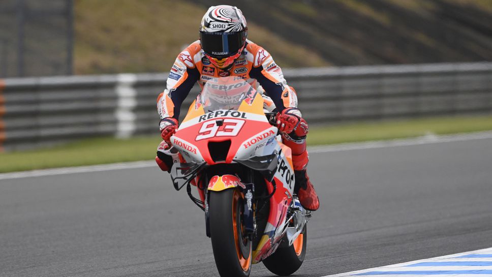 Марк Маркес най-бърз в критичната първа тренировка в Тайланд