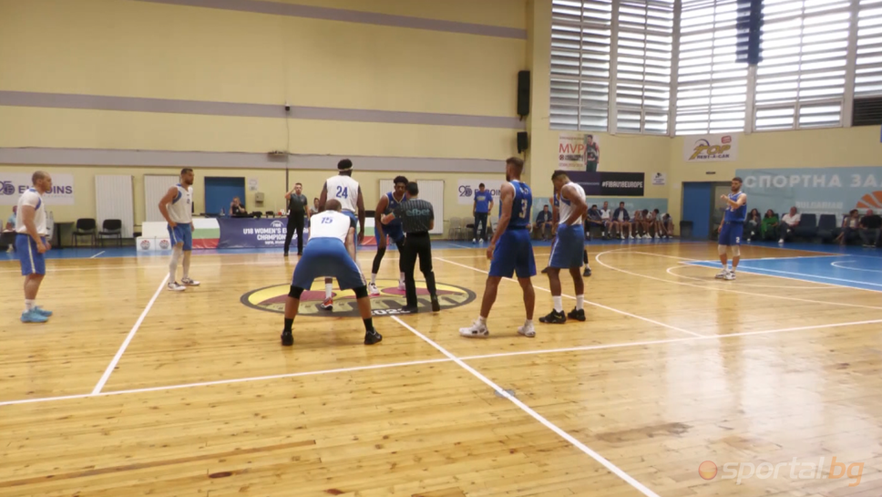 Започна баскетболната контрола между Левски и Черноморец