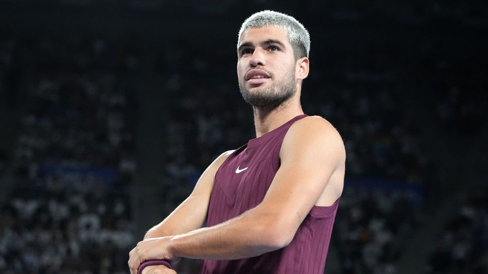 Водачът в световната ранглиста по тенис при мъжете Карлос Алкарас