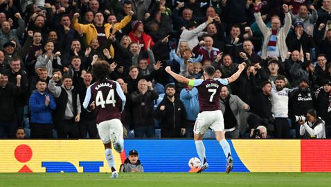 Успех в Лига Европа накара Астън Вила да забрави кошмарния старт на сезона