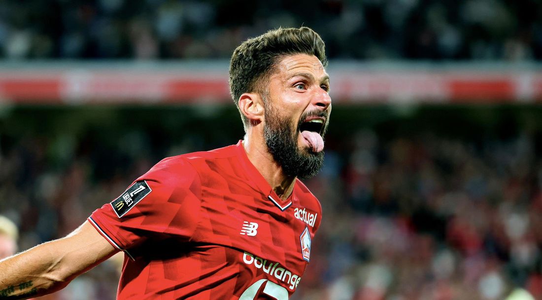 Жиру напомни за себе си с гол за историята