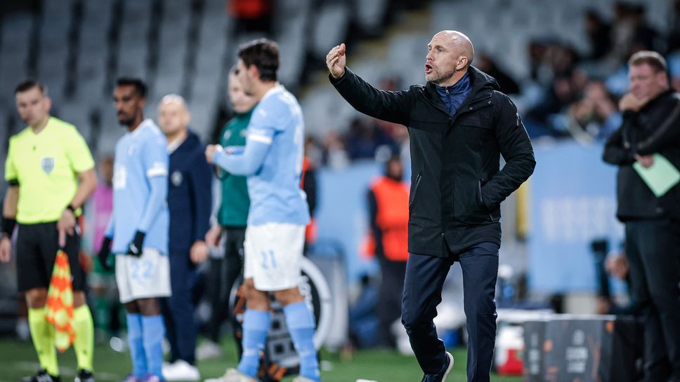 Треньорът на Малмьо: Разочарован съм, но сами сме си виновни