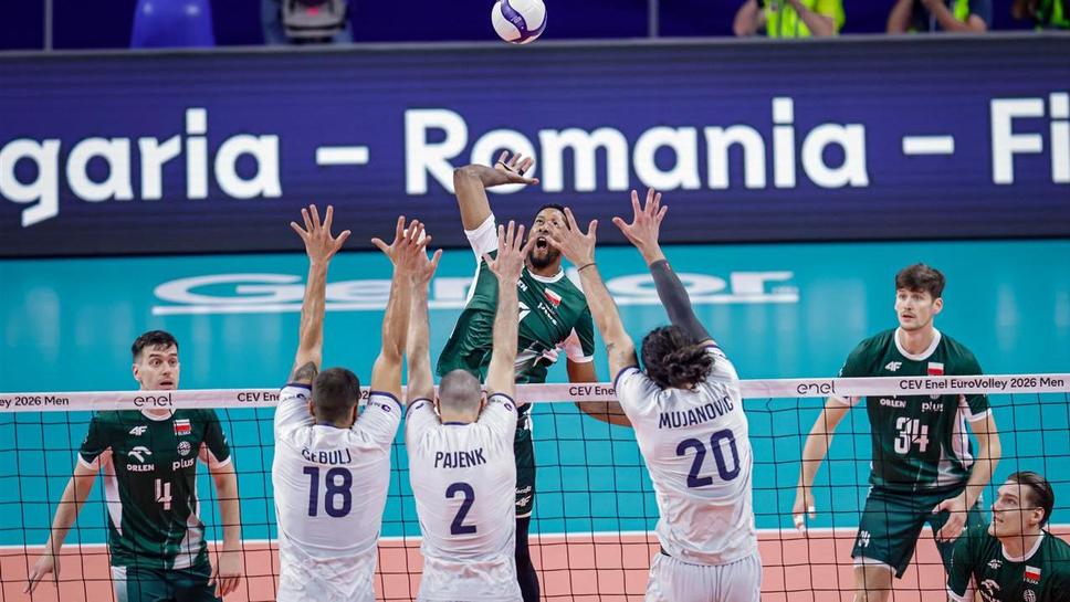 Полуфинал №1 на Евроволей 2026! Боландж и Леон поведоха "Дружина полска"