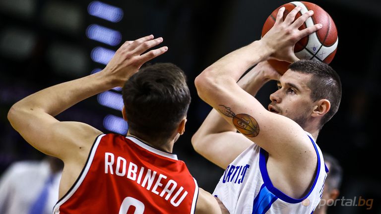 Баскетболистът на Рилски спортист Васил Попов коментира поражението от френския