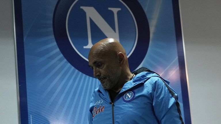 Треньорът на Наполи Лучано Спалети коментира предстоящия мач с Рейнджърс