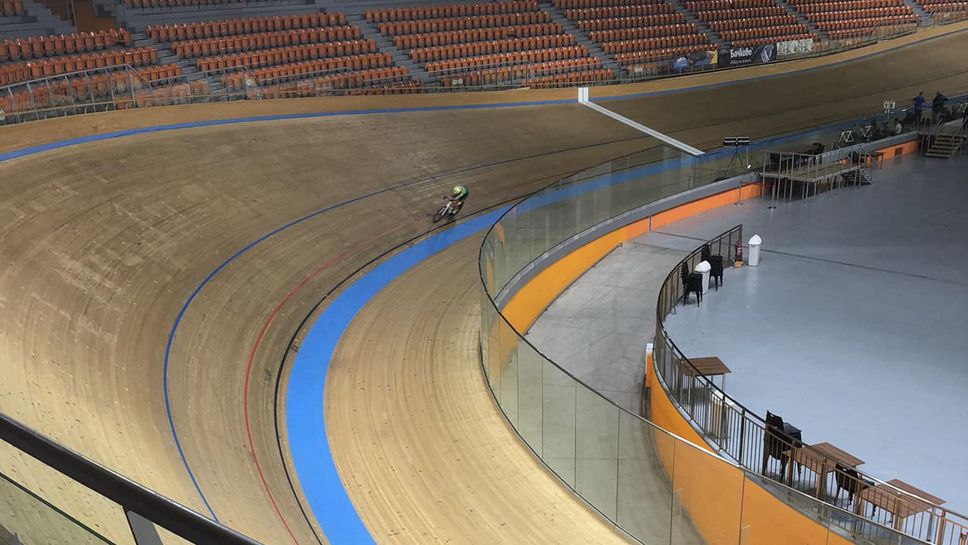 Колоездачът Васил Попов не успя да подобри националния рекорд на хиляда метра от място