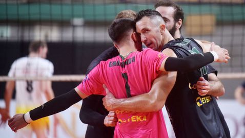 Боян Йорданов и Милон стартираха с победа за Купата на CEV