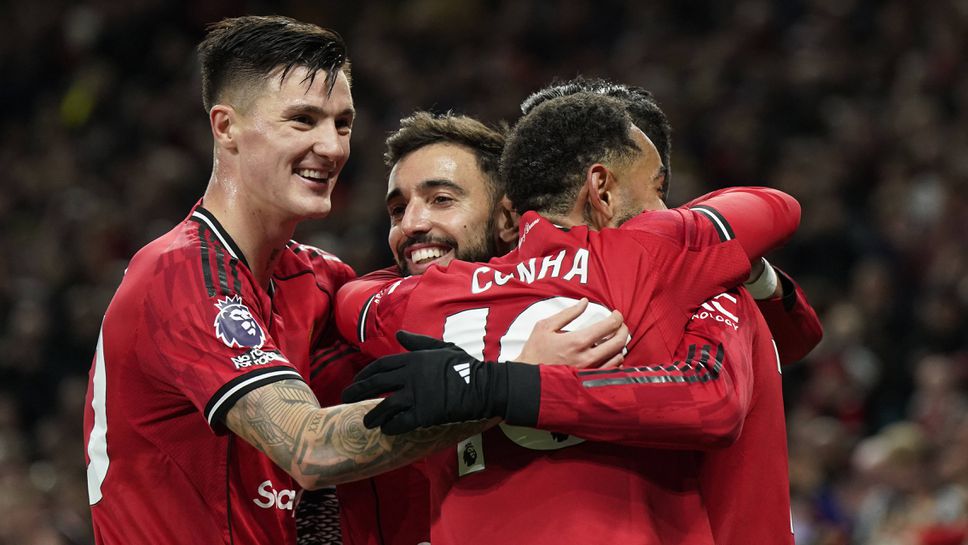 Манчестър Юнайтед приема Евертън с мисъл за топ 4