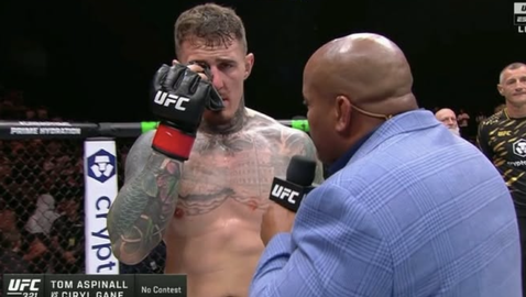  Бъркане в очите постави завършек на борбата Аспинал - Ган 