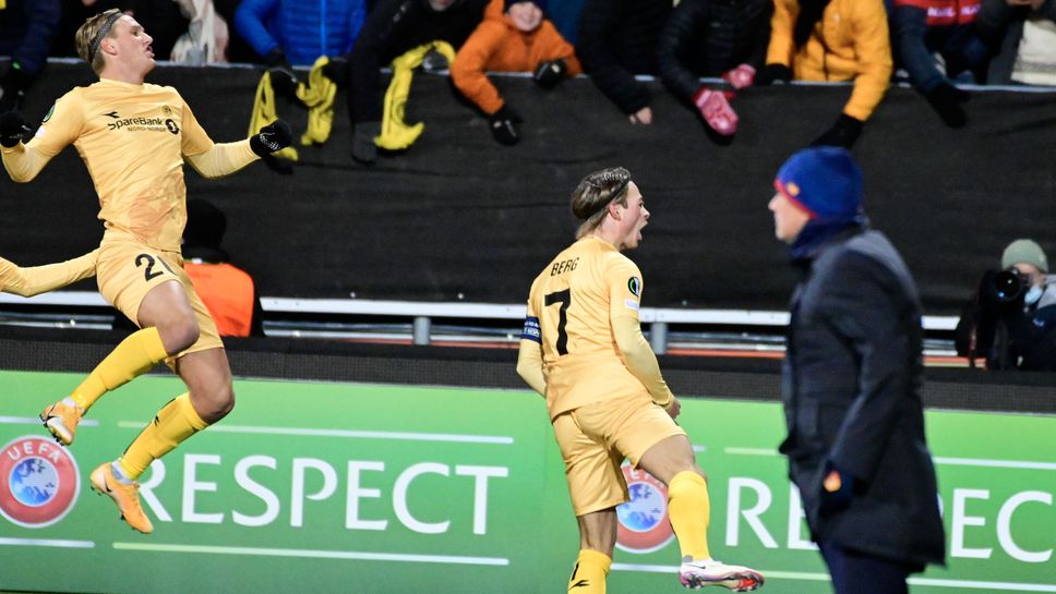 ЦСКА-София се бори, но Бодьо триумфира след 2:0 в Норвегия