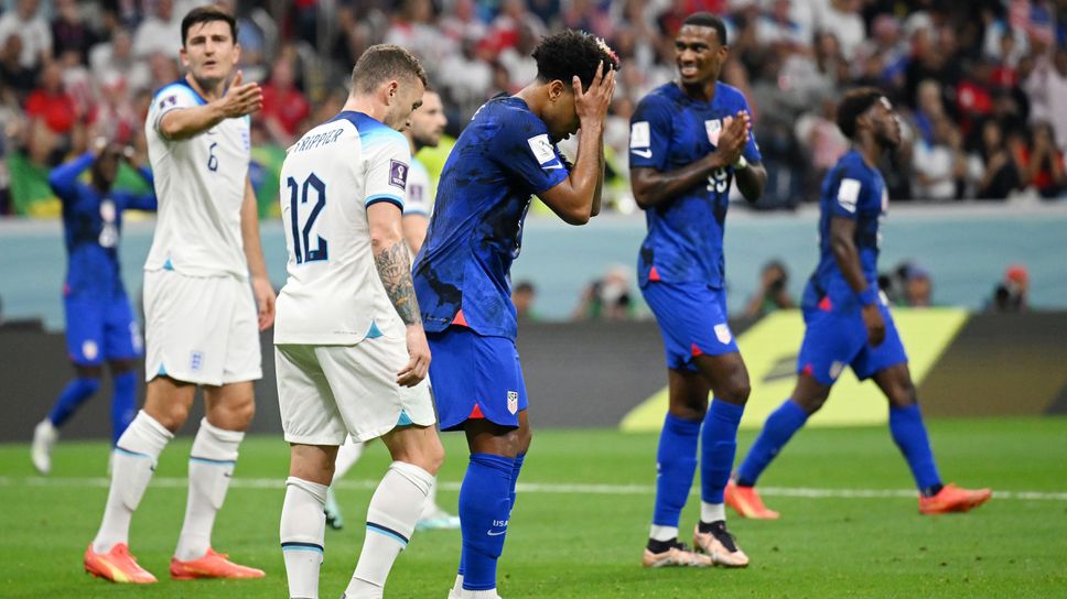 Англия дръпна ръчната спирачка и завъртя 0:0 със САЩ