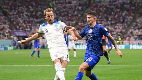  Англия разочарова след 6:2 и се измъкна против Съединени американски щати 