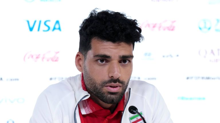 Иранският нападател Мехди Тареми разкри в четвъртък че играчите от