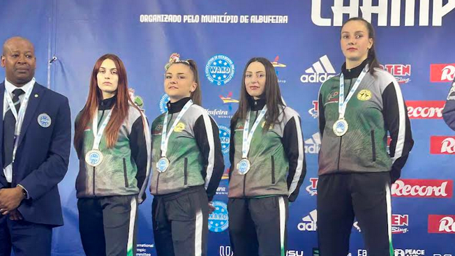 Сребро за България отборно при жените на Световното първенство по кикбокс в Португалия