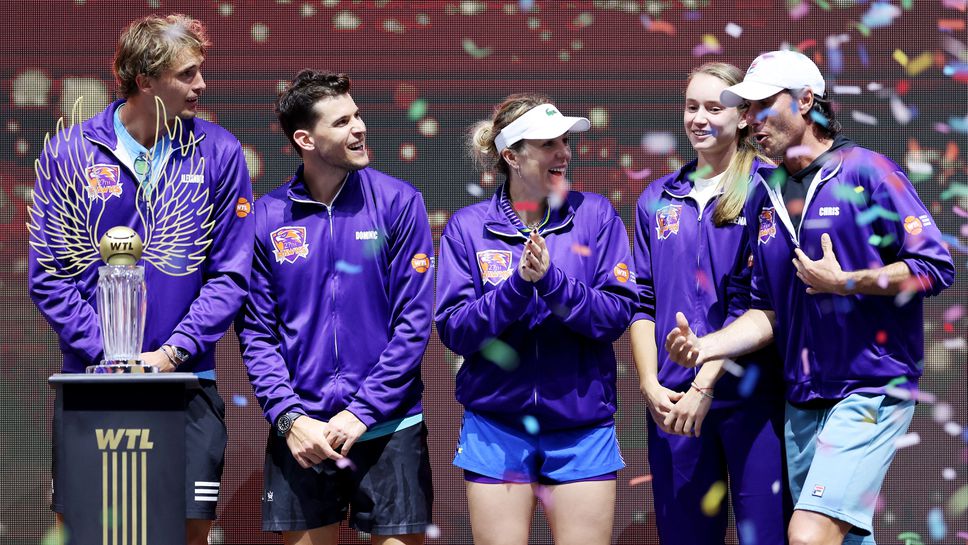 Отборът на "Хоукс" спечели Световната тенис лига в Дубай