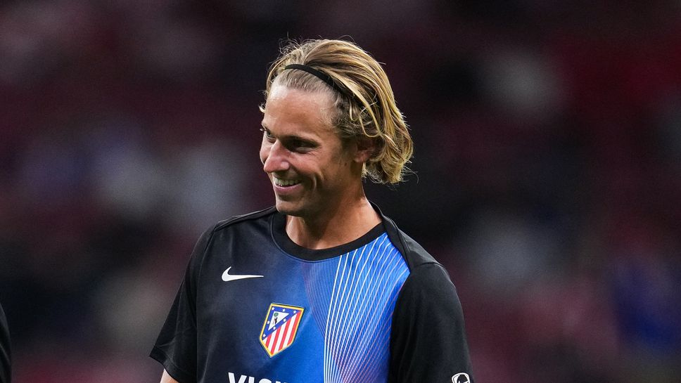 Футболистът на Атлетико МадридМаркос Йоренте привлече вниманието с пищното си