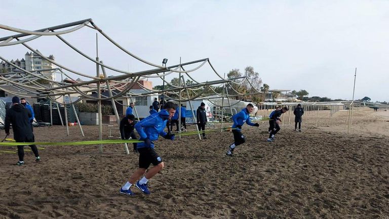 Арда реалокира тренировките си на плажа 