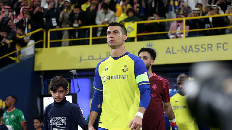 Кристиано Роналдо отбеляза първия си гол от игра за Ал-Насър.