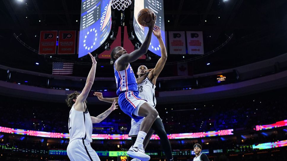 Филаделфия спечели дербито на Атлантическата дивизия срещу Бруклин