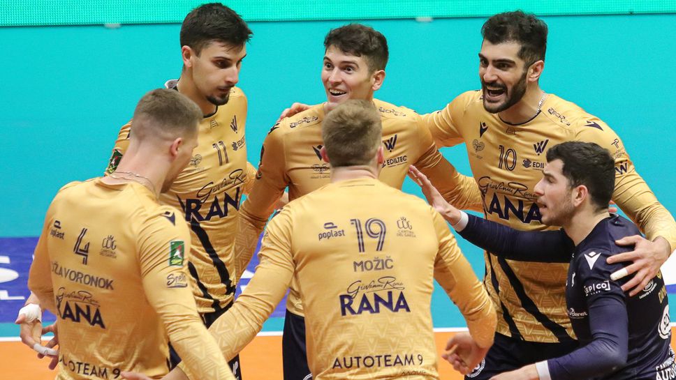 Алекс Грозданов с 13 точки (6 блока), Верона обърна Монца