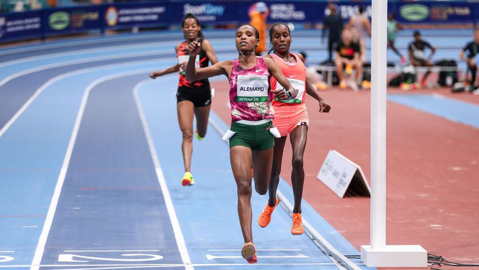 Етиопка постигна резултат №1 в света за всички времена на 3000 м при девойките под 18 г.