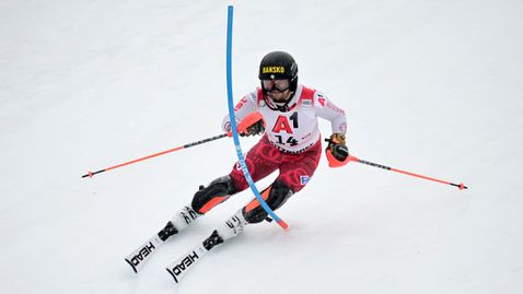 Алберт Попов влиза със 17-то време във втория манш в Кицбюел