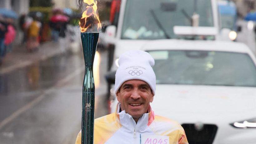 Олимпийският огън достигна до Кортина д'Ампецо