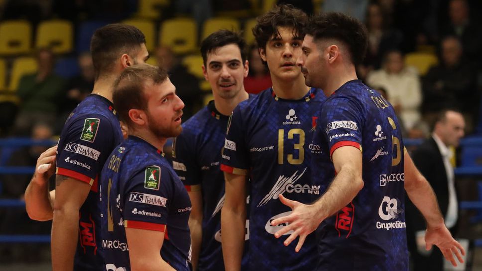 Националите Християн Димитров и Самуил Вълчинов изиграха страхотен мач но техният Консар Равена претърпя