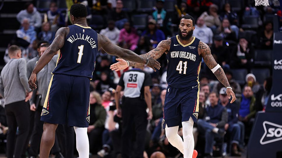 Последният в класирането на Западната конференция Ню Орлиънс Пеликанс поднесе