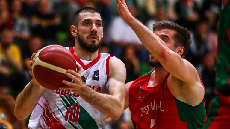 Стрелецът на мъжкия национален отбор на България по баскетбол Павлин