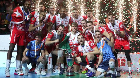 Пиаченца не остави шанс на Тренто и спечели Купата на Италия, супер Казийски с 21 точки