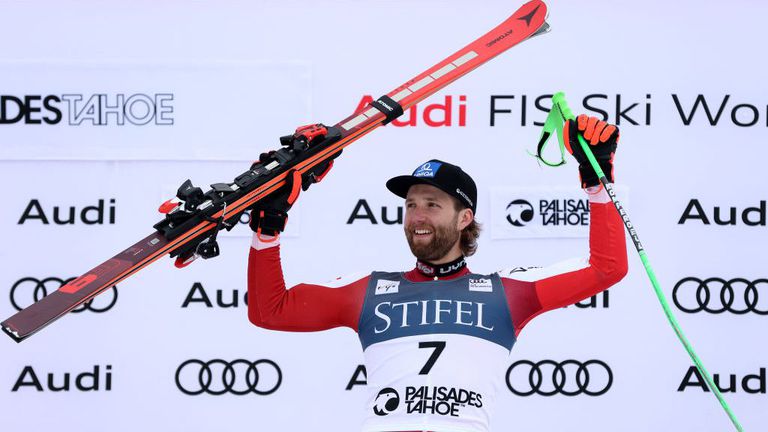 Австриецът Марко Шварц спечели гигантския слалом от световната купа по