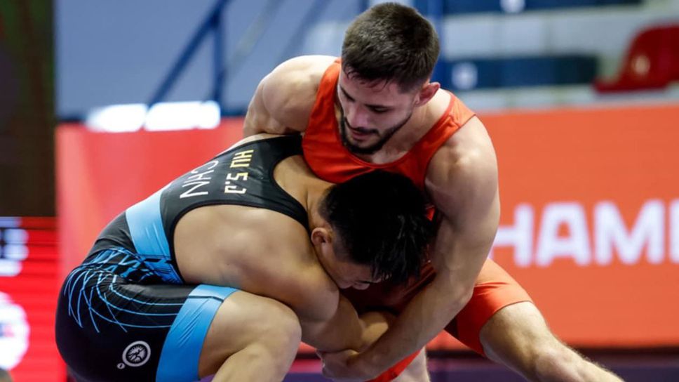 Пето място за Стилян Илиев на рейтинговия турнир по борба в Тирана