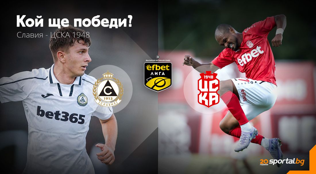 Славия и ЦСКА 1948 ще се борят със зъби и нокти да прекъснат лошите си серии
