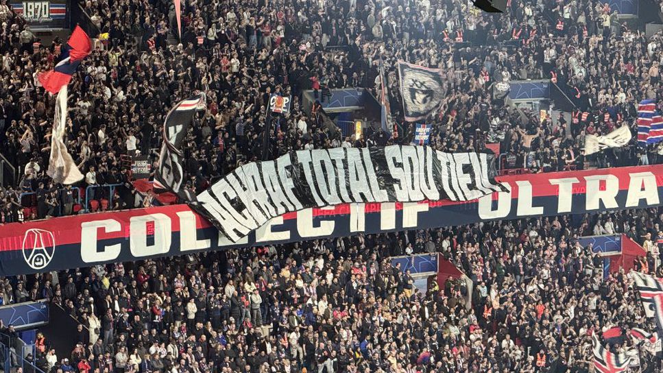 Привържениците на ПСЖ подкрепиха Хакими