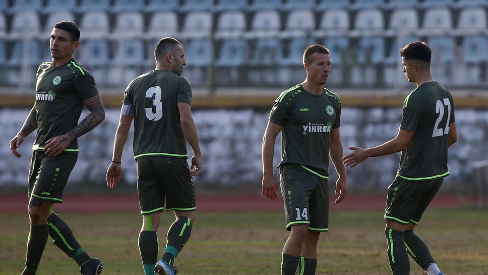 Валери Георгиев върна един гол за  Вихрен (Сандански)