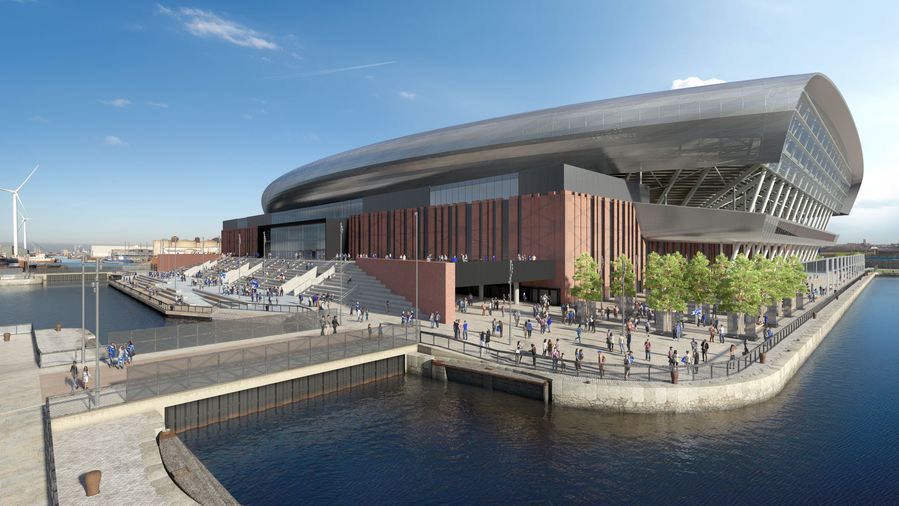 Властите одобриха проекта на Евертън за нов стадион