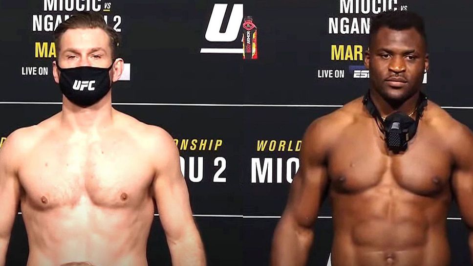 Нгану е доста по-тежък от Миочич