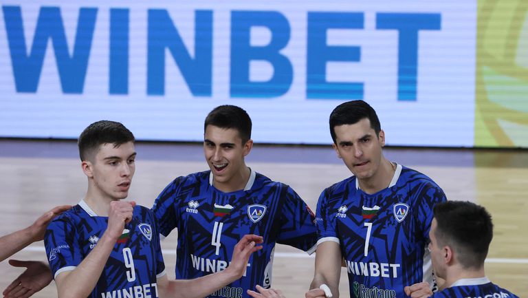 Волейболният отбор на Левски който води подготовка за новия сезон